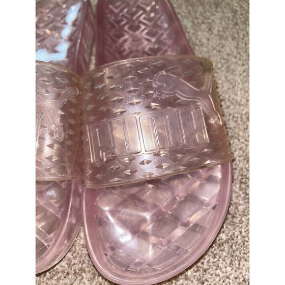 Puma x Fenty by Rihanna Jelly Slide Pink 7 - Picture 3 of 10
